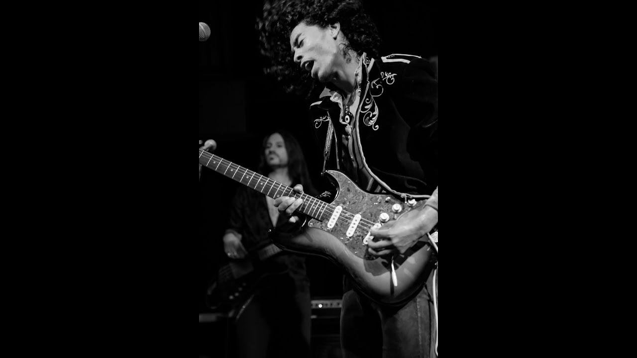 Up and coming star guitarist Prince Parker