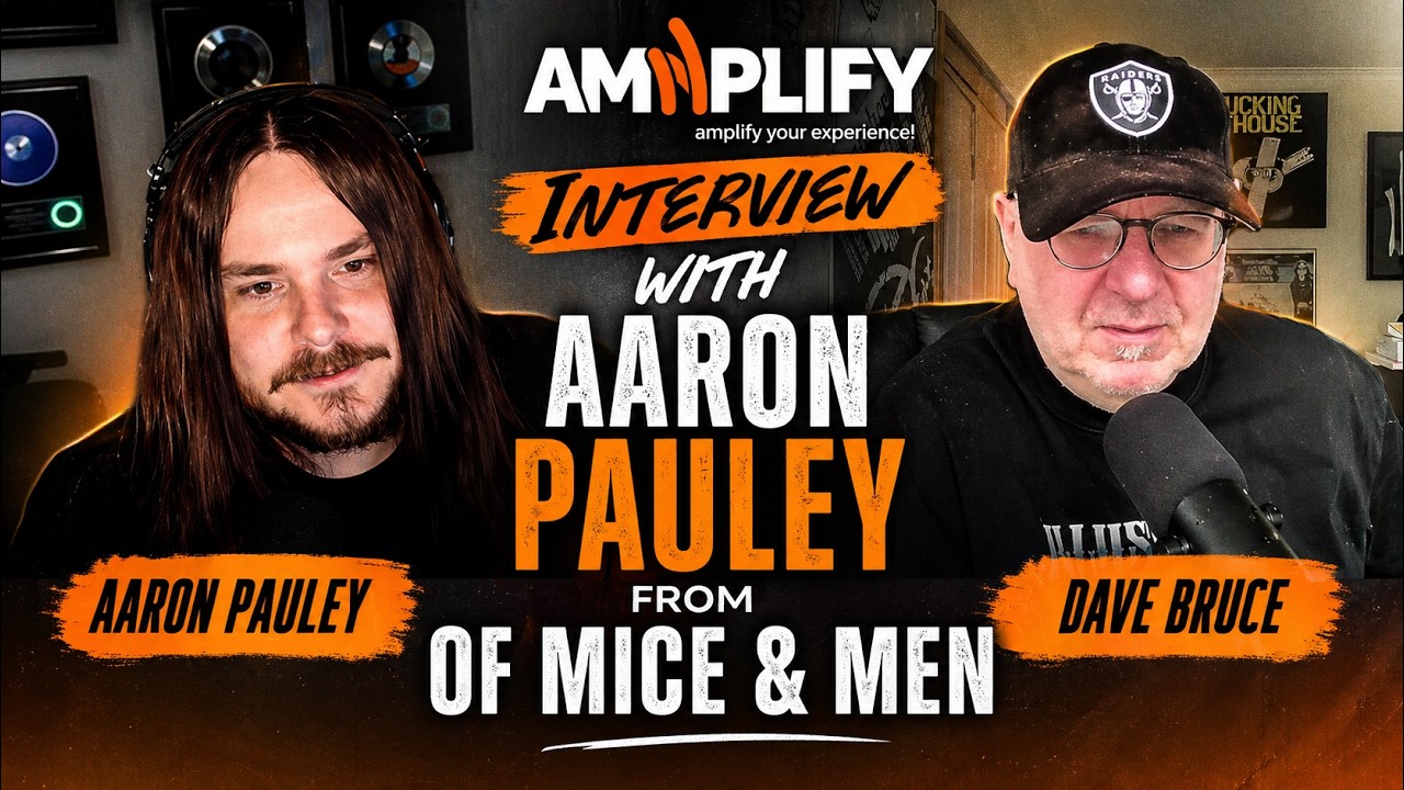 Dave Bruce Interview With Aaron Pauley From Of Mice & Men | AMN Amnplify