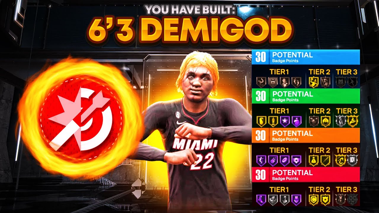 This 6&rsquo;3 DEMIGOD PG BUILD JUST BROKE NBA 2K23&hellip;