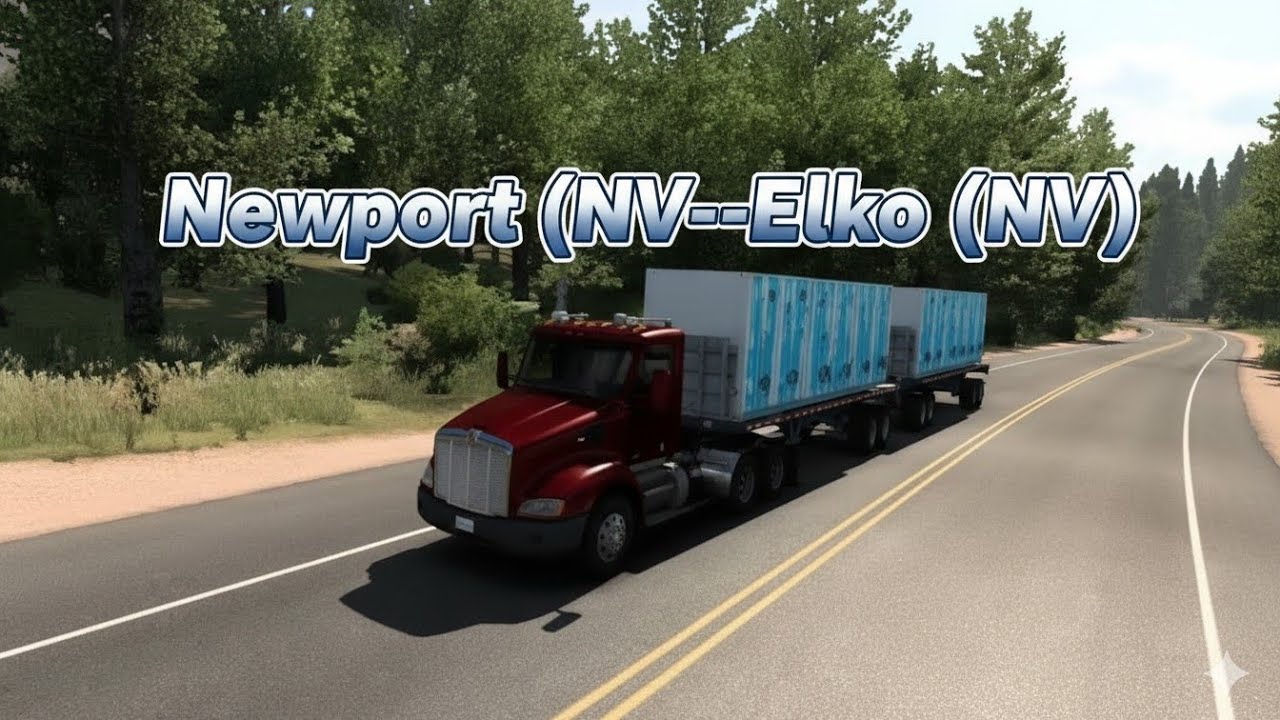 American Truck Simulator de Newport (OR) a Elko (NV)