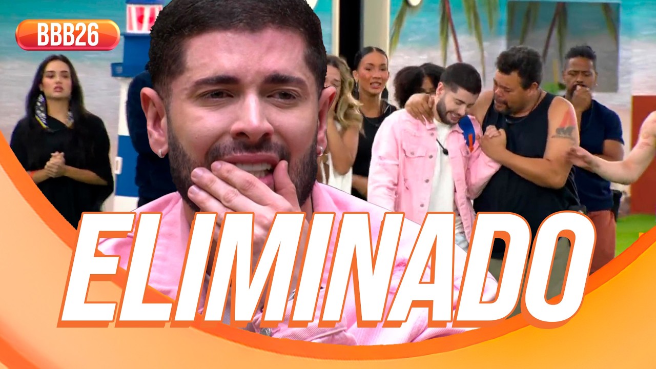Marcelo é o QUINTO ELIMINADO DO BBB 26 ❌ | BBB 26