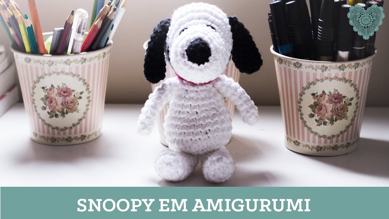 Criações em Crochê: Snoopy | Luciana Ponzo