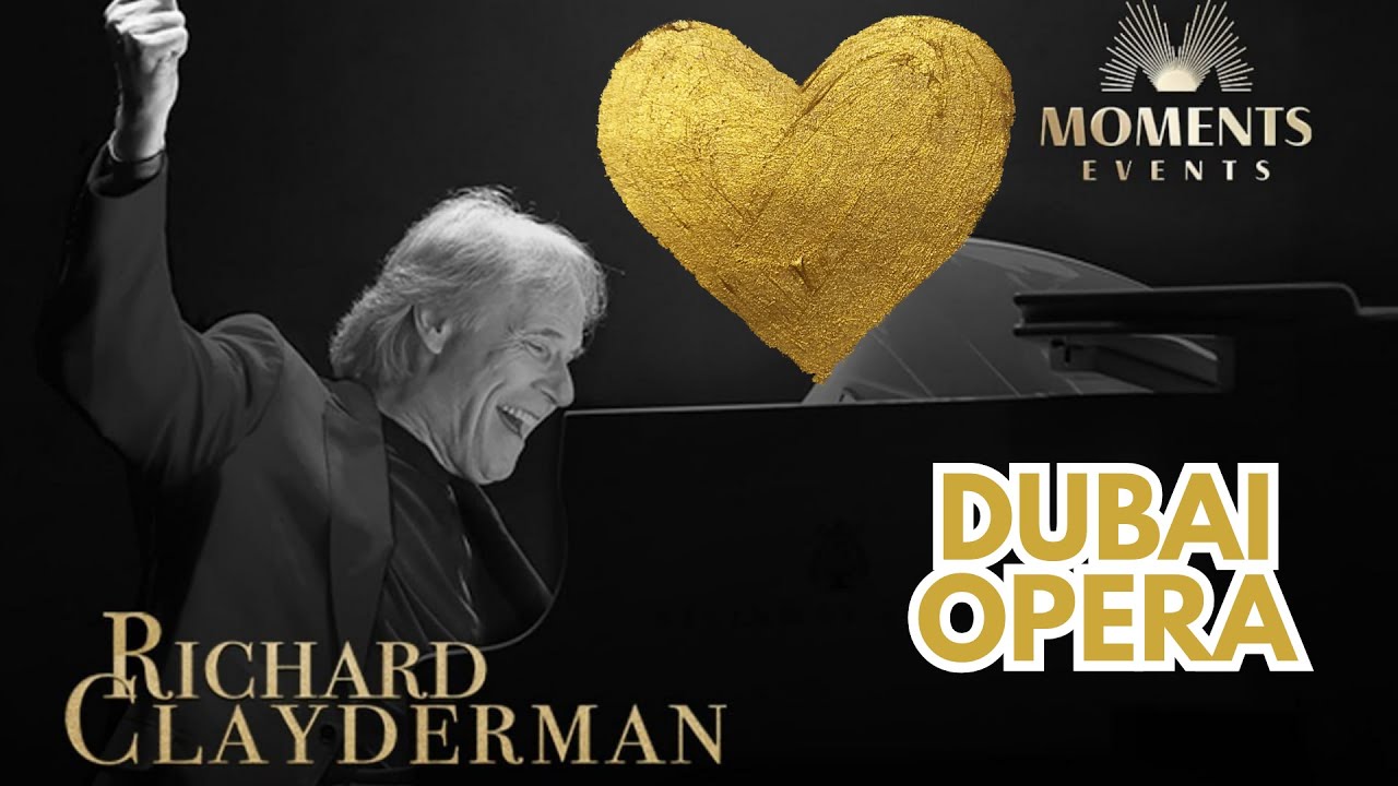 A night of unforgettable melodies by 'The Prince of Romance Richard Clayderman in Dubai Opera 2024.