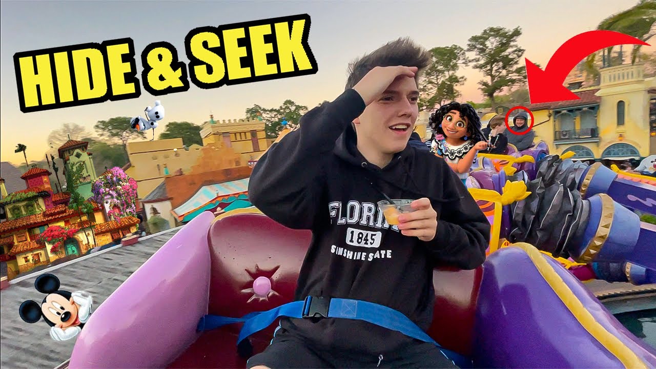 HIDE & SEEK IN DISNEY WORLD Part 2!!! ✨@SharpeFamilySingers