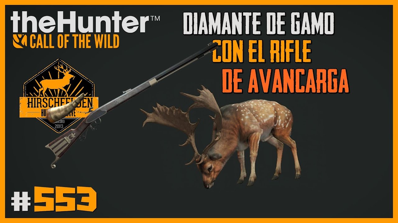 GAMO DIAMANTE CON EL RIFLE DE AVANCARGA HUDZIK .50 EN HIRSCHFELDEN | 🦌theHunter: CotW #553