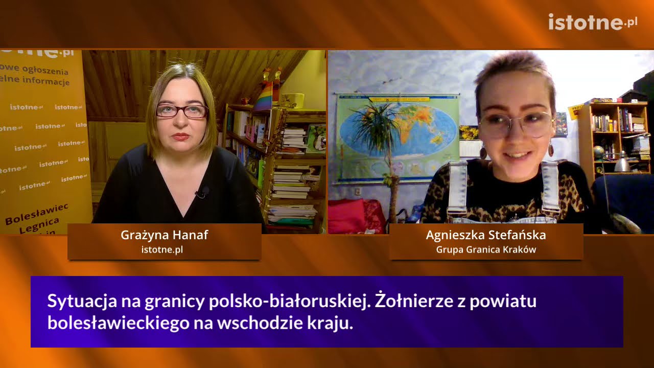 NA ŻYWO Sytuacja na granicy polsko-białoruskiej. Agnieszka Stefańska z Grupy Granica Kraków