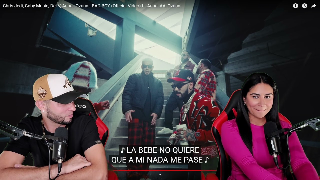 Cris Jedi, Gaby Music, Dei V, Anuel, Ozuna - BAD BOY {Reaccion/Podcast}