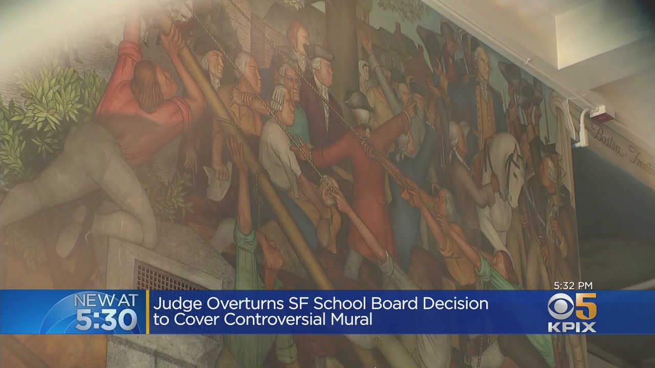 Judge Overturns SF School Board Decision To Cover Up Controversial Mural