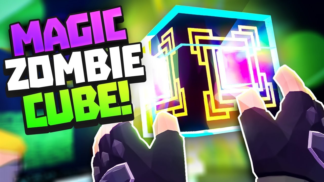 THE MAGIC ZOMBIE CUBE -  Throw Anything VR Gameplay - VR HTC Vive Pro Gameplay