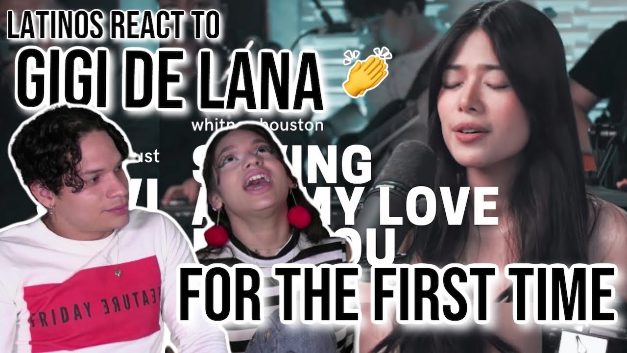 Singing is SO Easy for her 😮| Latinos react to Gigi De Lana - Saving All My Love For You Live cover