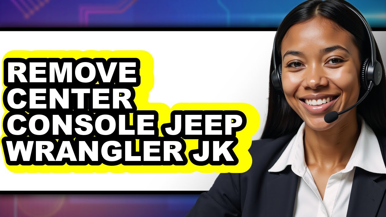 How to Remove Center Console Jeep Wrangler JK (UPDATED)