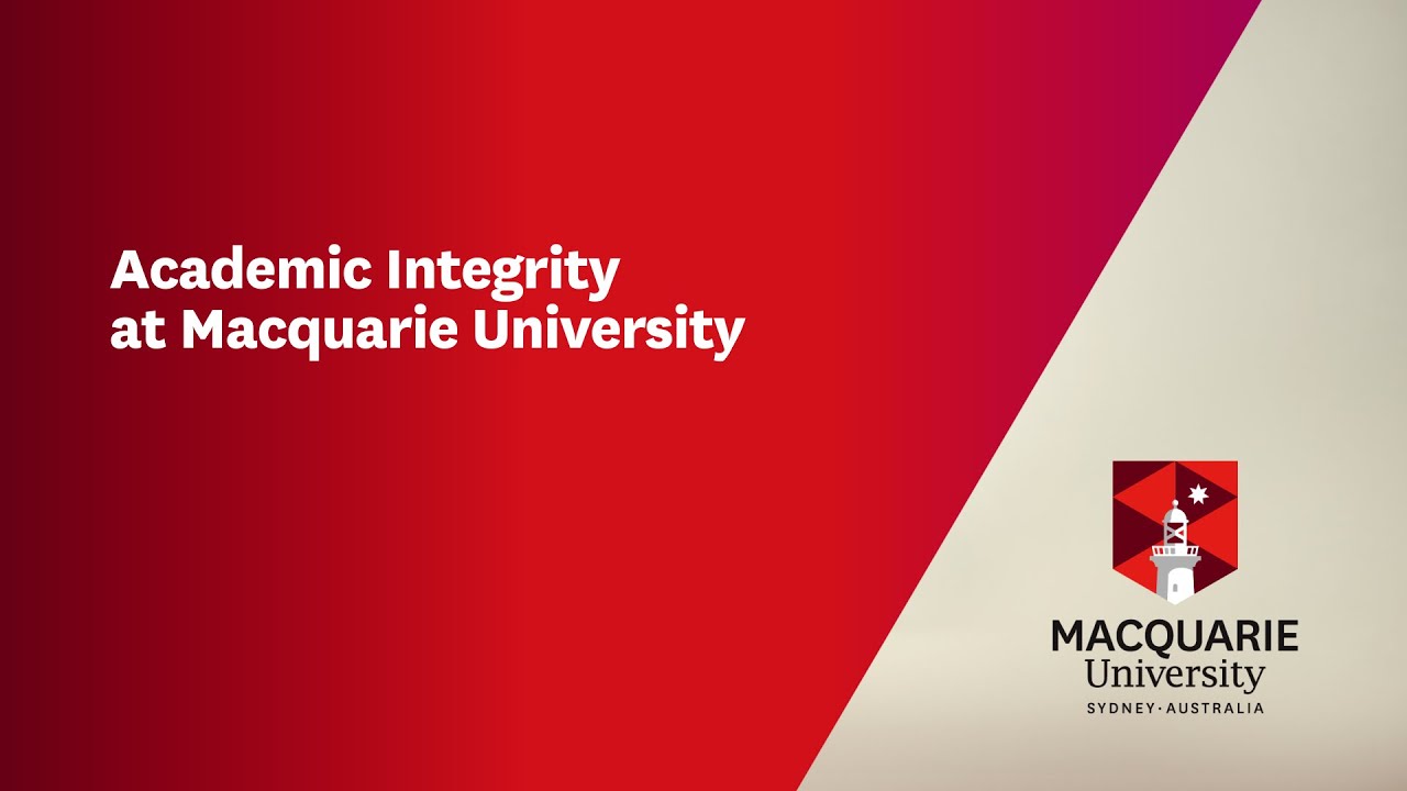 Academic Integrity at Macquarie University