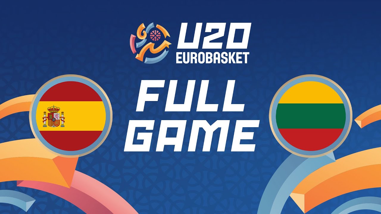 Round of 16 |  Spain v Lithuania | Full Basketball Game | FIBA U20 Women's EuroBasket 2024