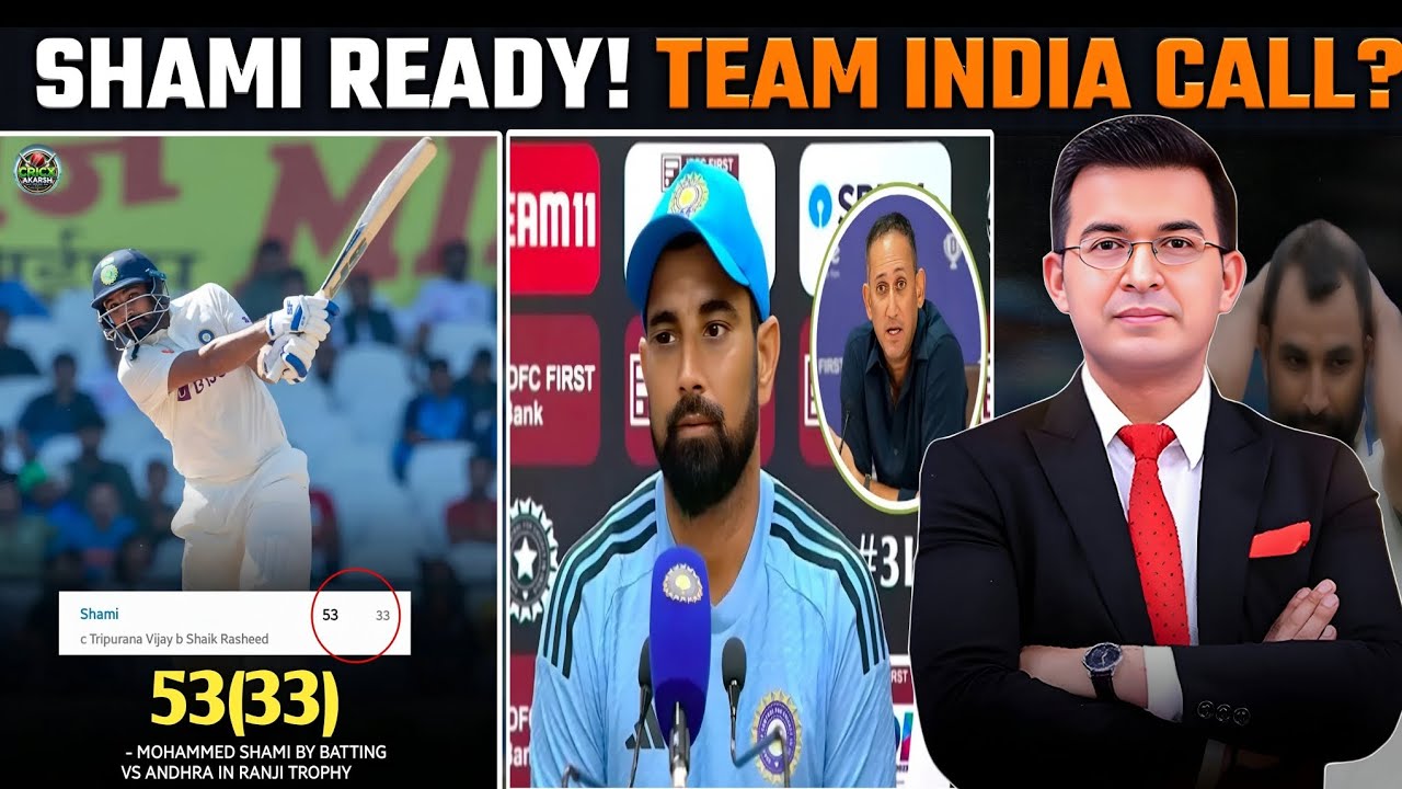 SHAMI READY FOR INDIA? 😱SELECTOR SAW 53(33)! 🚨