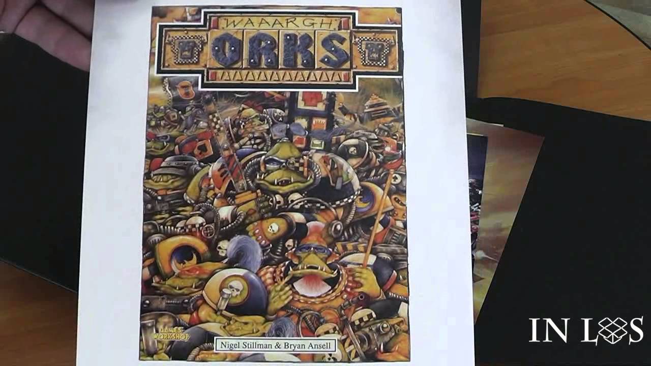 Раскрываем лимитное издание кодекса Орков WH40k