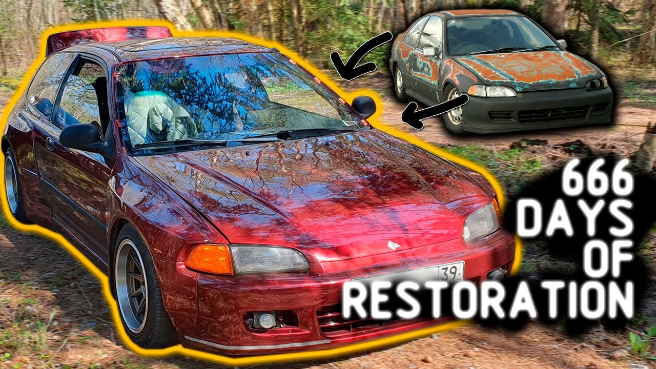 RESTORATIN of the Honda civic eg