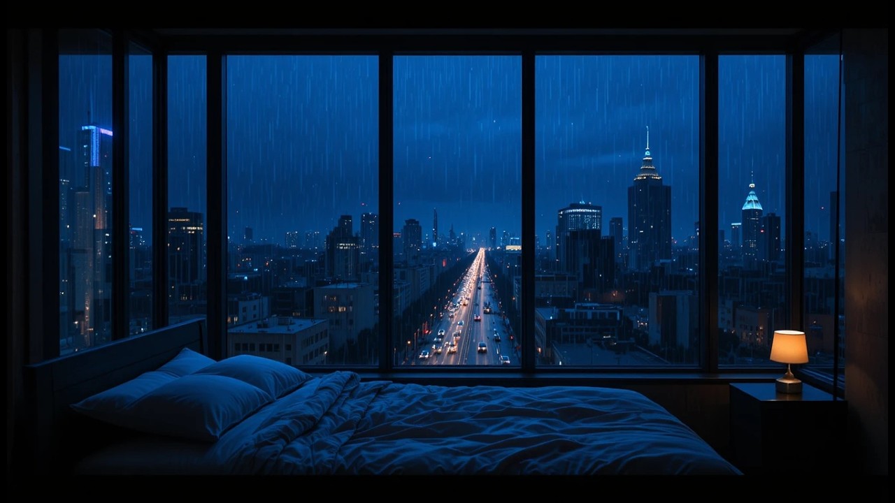 Powerful Rainstorm Sounds for Deep Sleep | Relaxing Rain White Noise Ambience