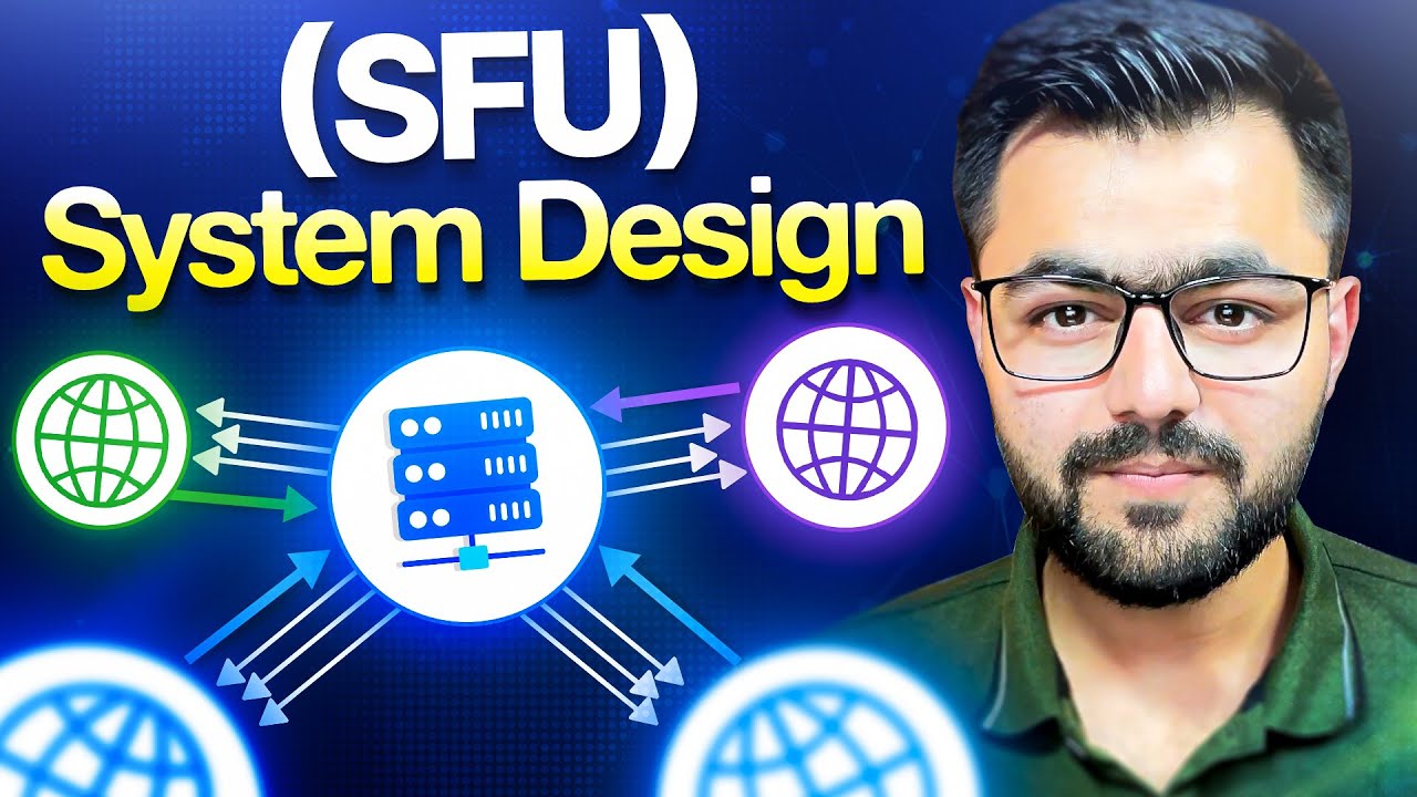 System Design of SFU with Mediasoup Node.js  - How to build video calling application in Node.js