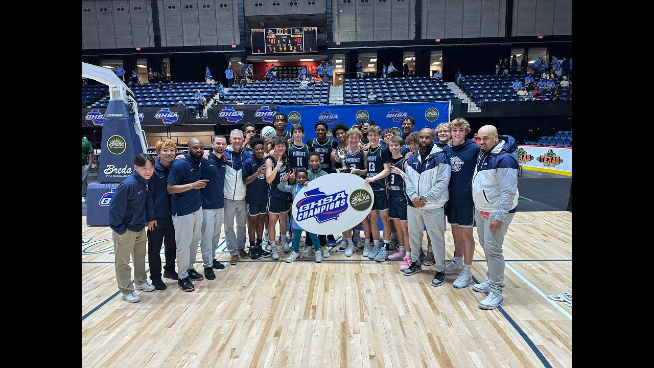 Mount Vernon (ATL) Varsity Boys Basketball 2023-24 GHSA State Championship Documentary