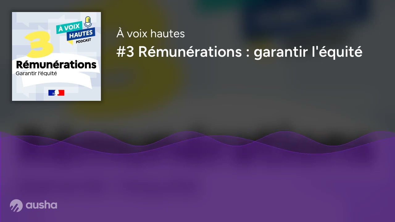 #3 Rémunérations : garantir l'équité (podcast 