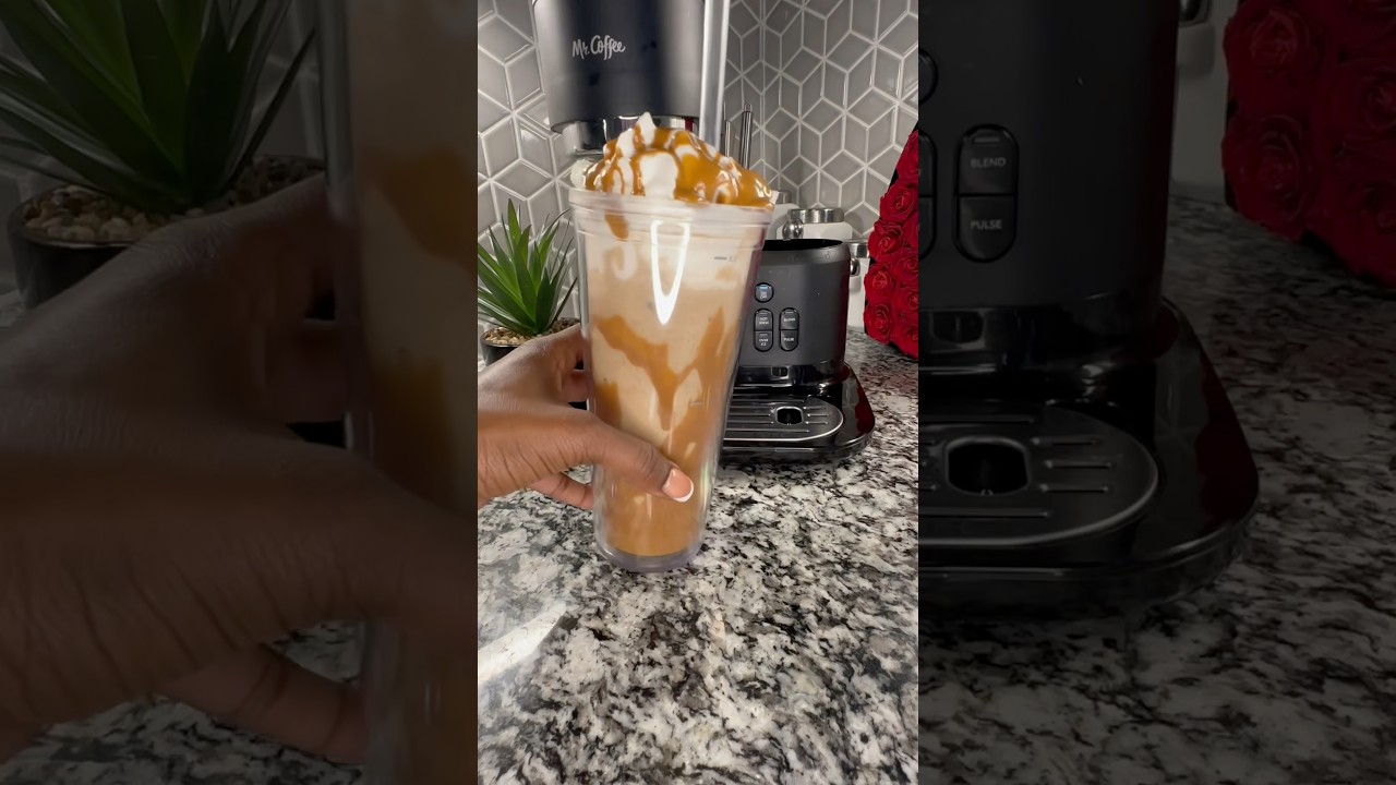 Cookie Butter Frappe at Home How to Make a Cookie butter frappe #cookiebutter #frappucino #frappe