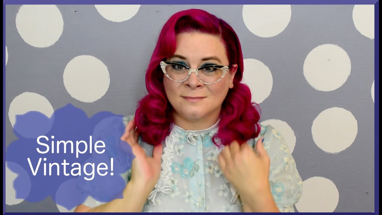 40s Vintage Hairstyle - Lauren Bacall Inspired