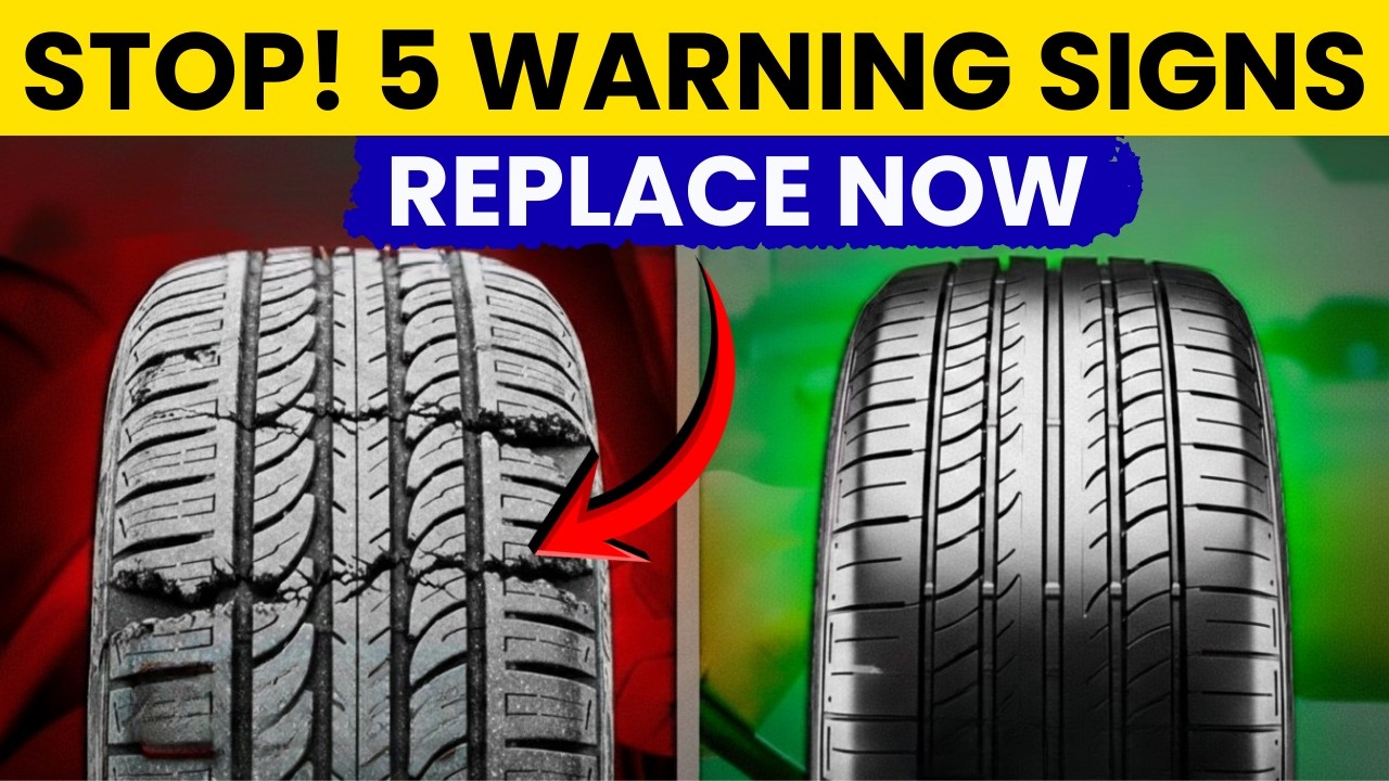 STOP Driving on These! 5 Deadly Tire Signs to Replace Tires
