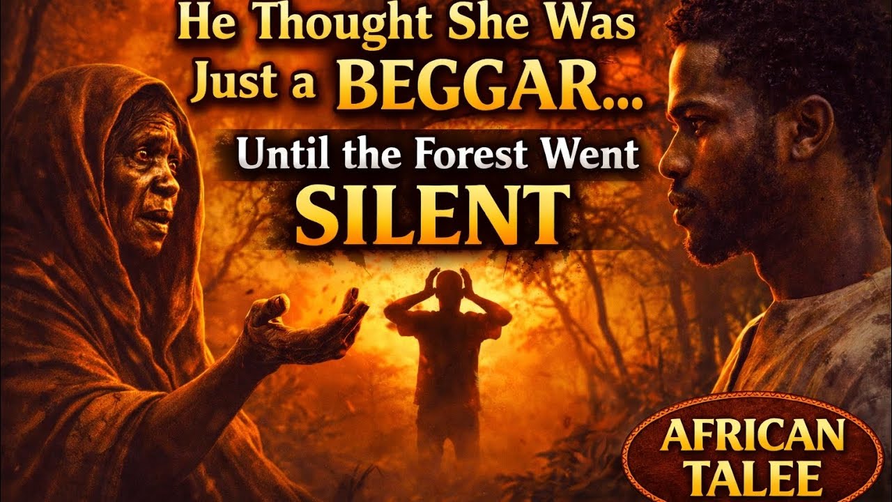 “He Thought She Was Just a Beggar… Until the Forest Went Silent”