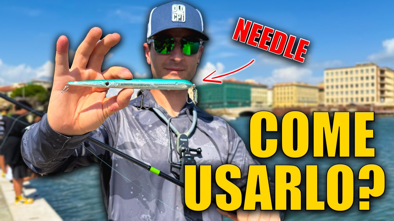 NEEDLE - 2 RECUPERI MICIDIALI per PESCI SERRA e BARRACUDA - PESCA A SPINNING A LIVORNO