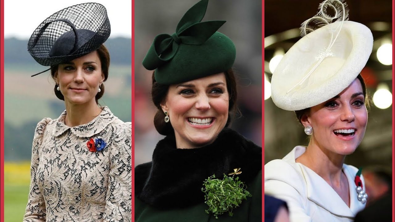 The Duchess of Cambridge's Kate Middleton Iconic Hats Collection