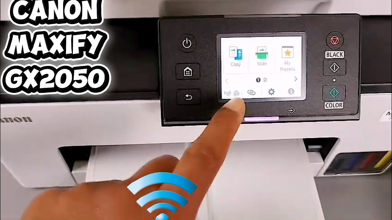 Полное руководство по настройке Wi-Fi на Canon Maxify GX2050: инструкция, руководство пользовател...