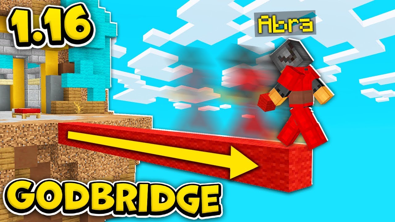 UCZĘ SIĘ *GODBRIDGE* na WERSJI 1.16 na BED WARS! (trudne)