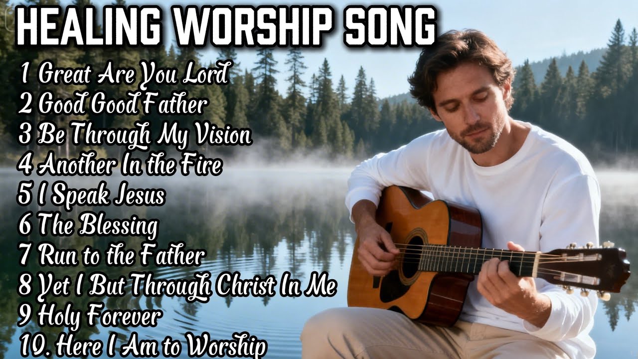 Great Are You Lord | Peaceful Healing Worship Music for Prayer & Reflection