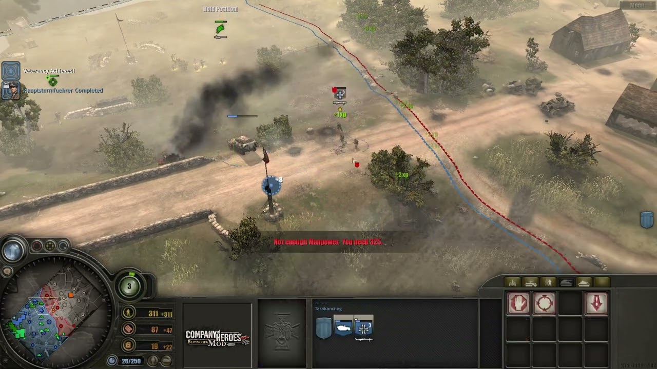 CoH Blitzkrieg PvP №241  3v3 La Fiere