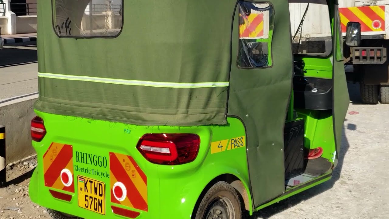 Electric Tuk Tuk - Diani
