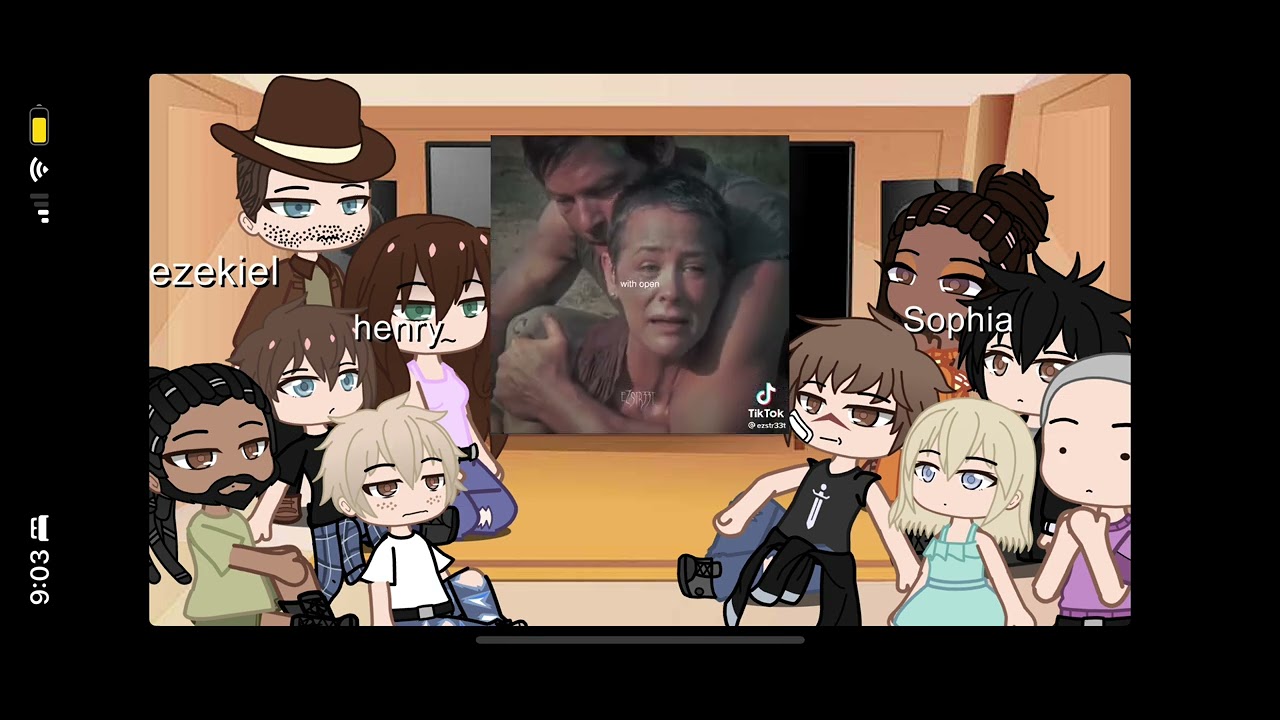 Twd reacts to TikTok’s {pt2} Thank you for 600+ subs 😭