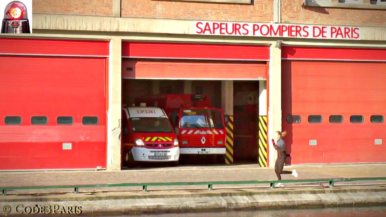 BSPP VSAV 68 au départ Château Landon [2011] // Paris Fire Ambulance Responding