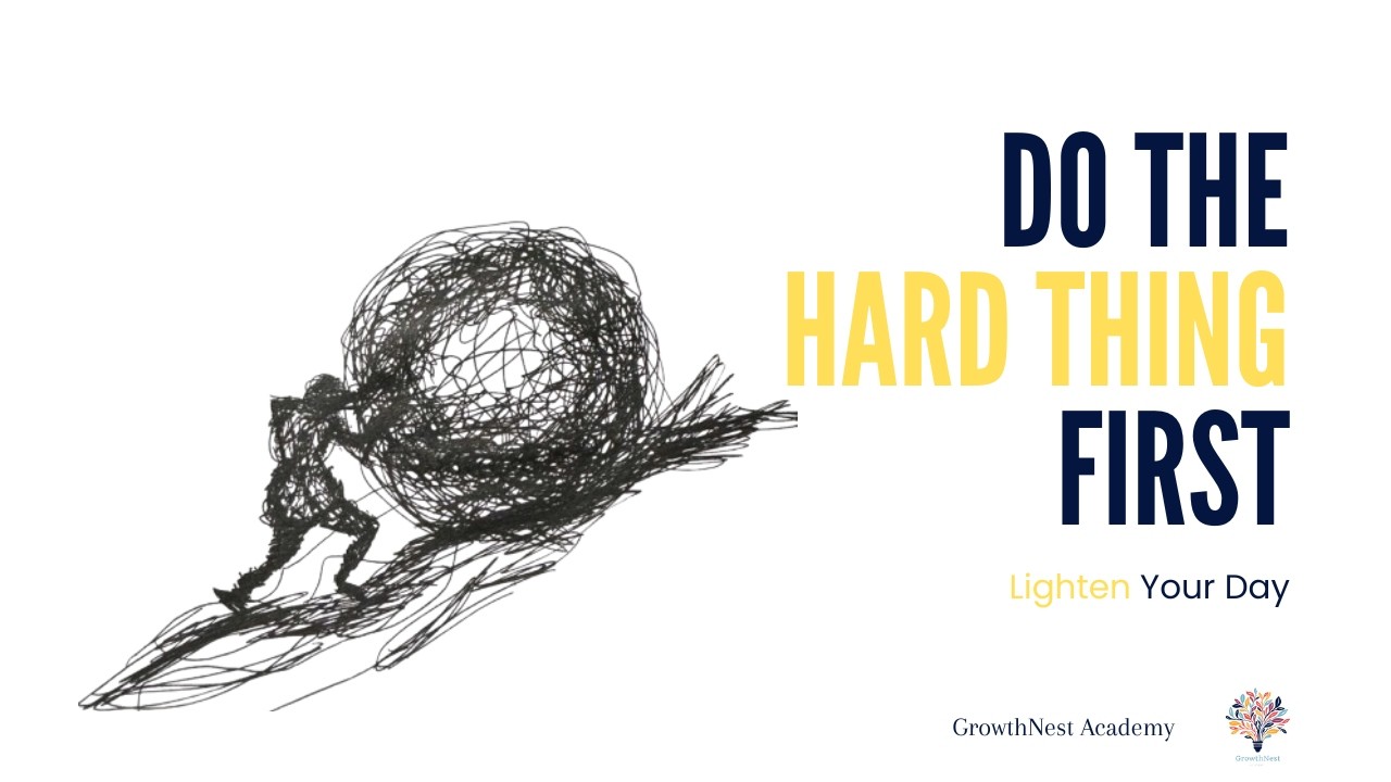 The Habit of Doing the Hard Thing First | Built Daily