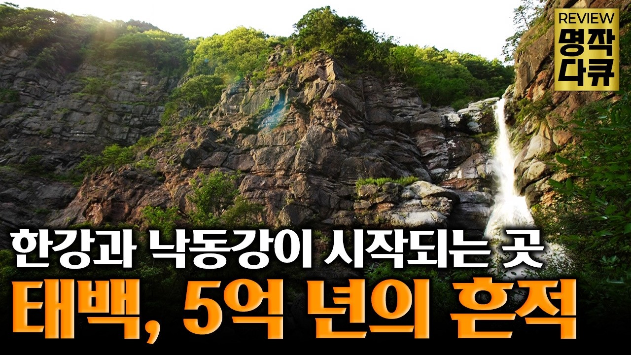 태백의 땅속, 5억 년 전 지구 역사가 그대로 묻혀있다!..한강과 낙동강이 시작되는 곳, 강원도 태백의 절경을 감상해 보세요 [리뷰 명작 다큐] / YTN 교양있게