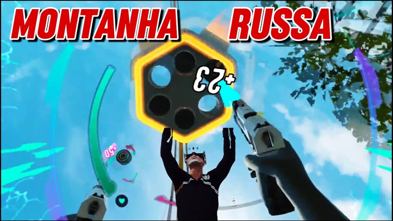 Epic Roller Coaster: Modo TIRO nas 4 Montanha Russa / Quest3
