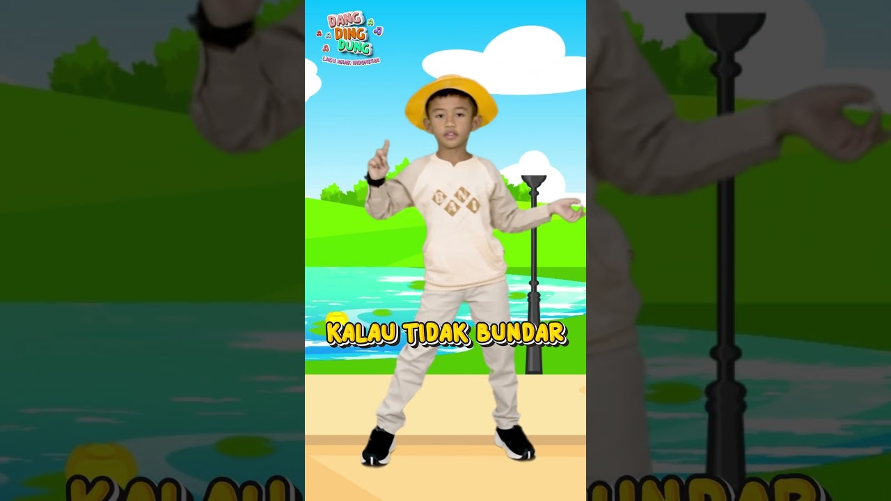 Lagu Anak Indonesia - Topi Saya Bundar | Dang Ding Dung 