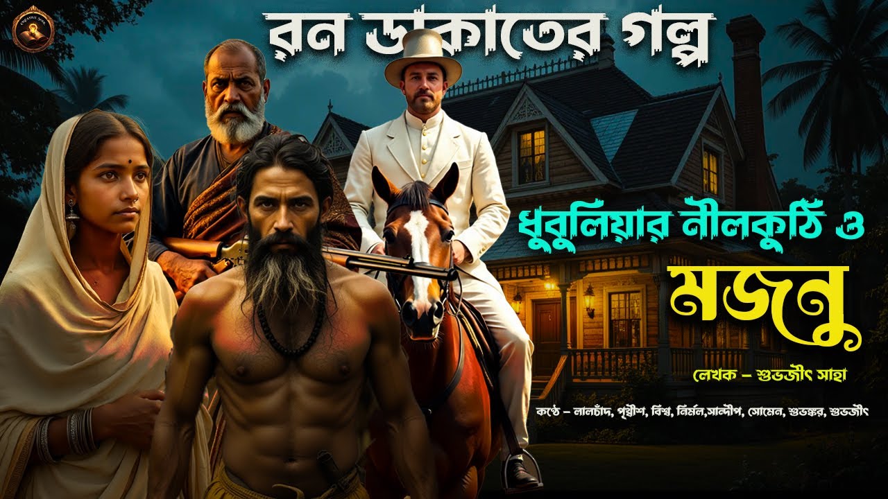 ধুবুলিয়ার নীলকুঠি ও মজনু | Dakater Golpo | Bengali Audio Video Story 