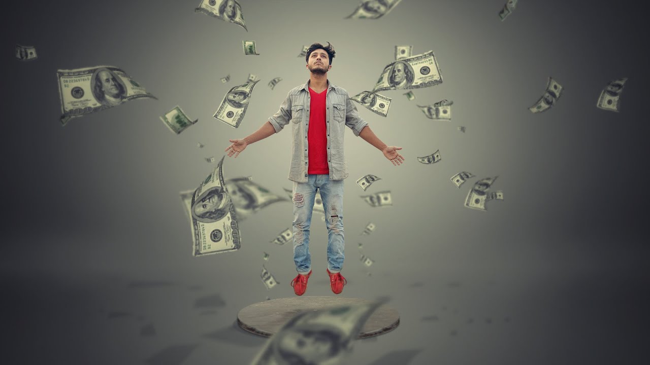 Everything is Money | Photoshop Manipulation Tutorial Effects
