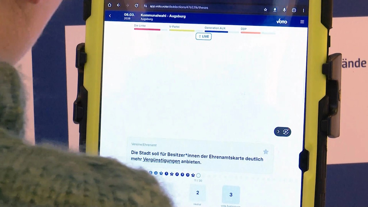 Kommunalwahl 2026: Aux-O-Mat soll Erstwählern Orientierung geben