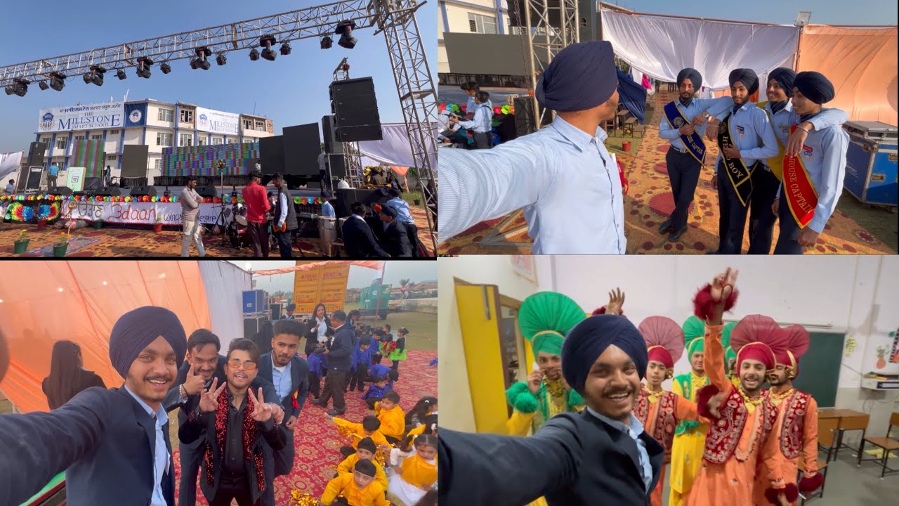Annual function/ ranga rang program/ milestone smart school