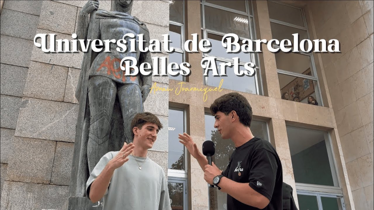 Entrevistant als Universitaris de Belles Arts (UB), by AJM