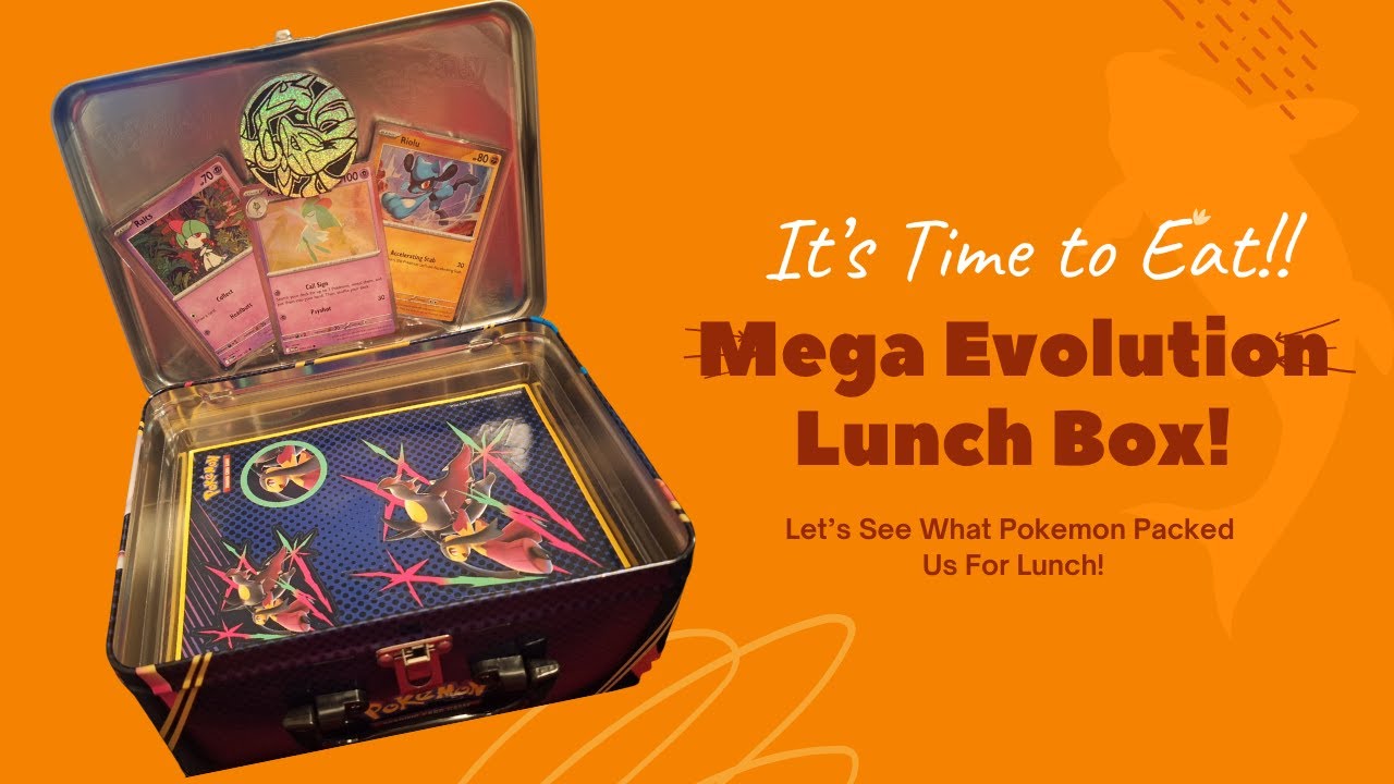 Mega Evolutions Lunch Box Opening - Pokemon #cardopening #pokemon