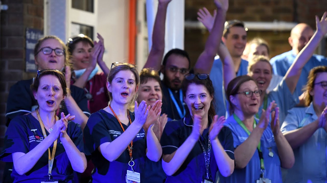Clap for our carers: Britons again show gratitude to NHS heroes fighting coronavirus