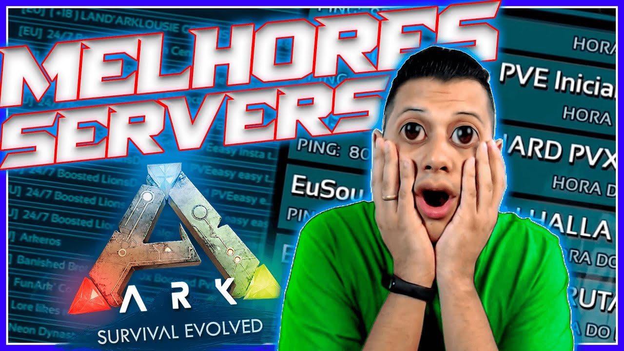 MAIORES e MELHORES Servidores ARK SURVIVAL BRASIL - MOBILE XBOX PC STEAM EPIC GFORCE CLOUD GAMING