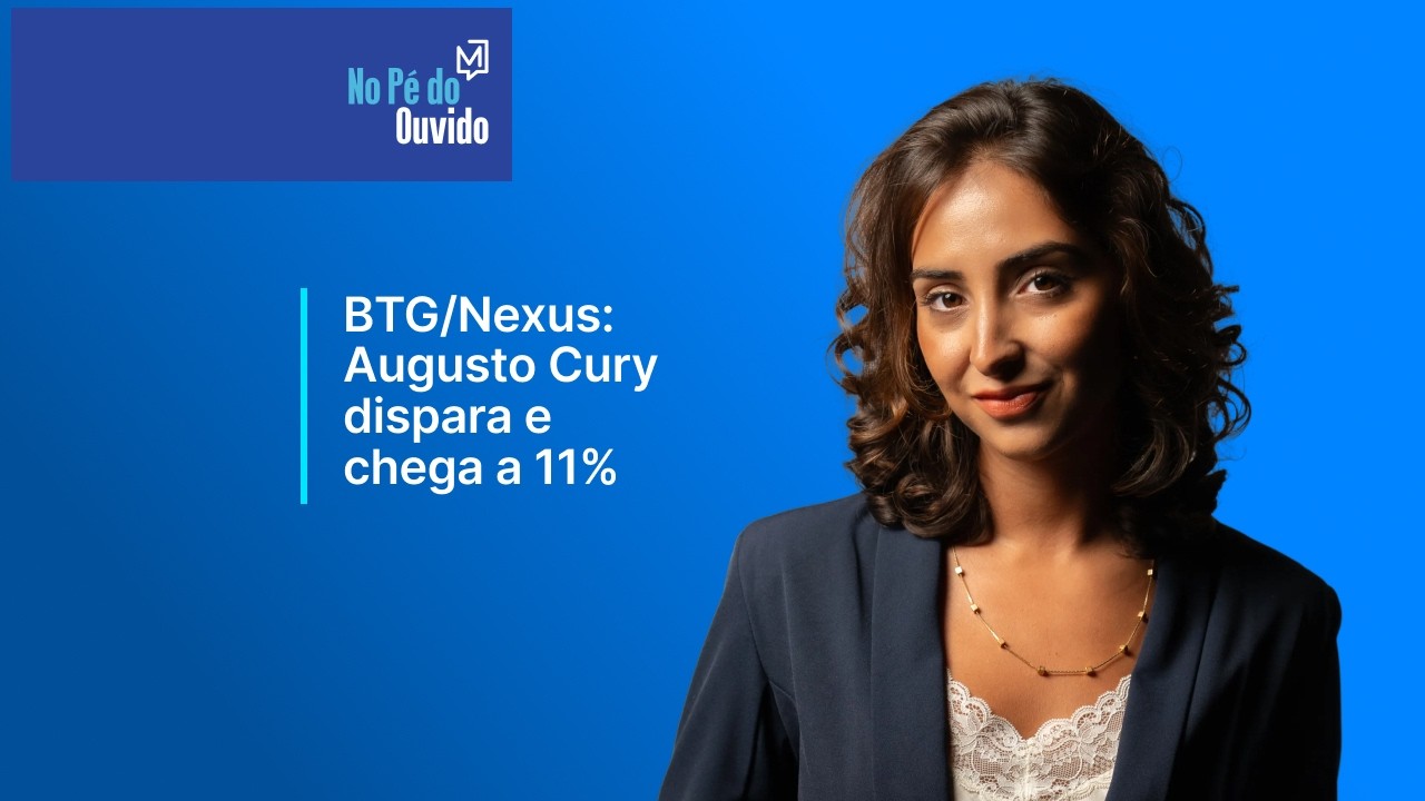 BTG/Nexus: Augusto Cury dispara e chega a 11%
